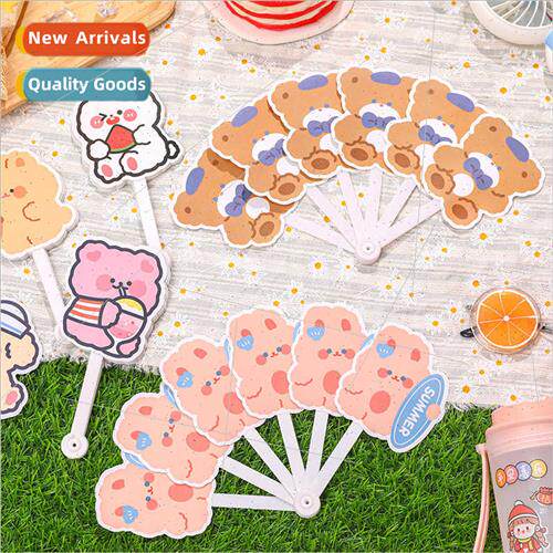 Cute Alien x Folding Fan Student Cartoon Folding Fan Summer