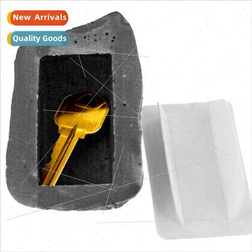 Ink Color Stone Key Box Resin Key Box Home Front Door Fake S