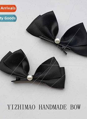Whe bow hair clips bridal hair accessories pair clips headdr