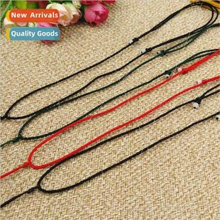 beads necklace rope Fine woven two hand paragraph