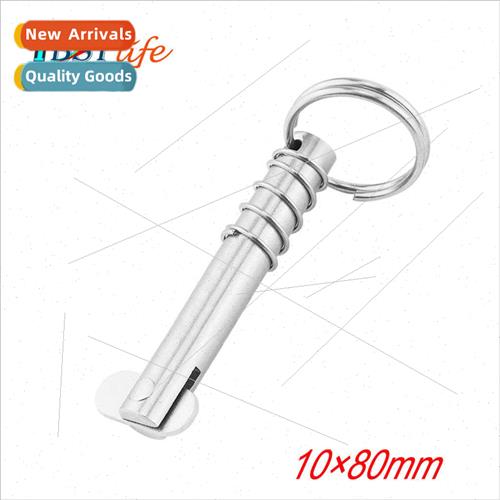 316 Stainless Steel Tongue Pin M10*80 Quick Safety Pin Sprin