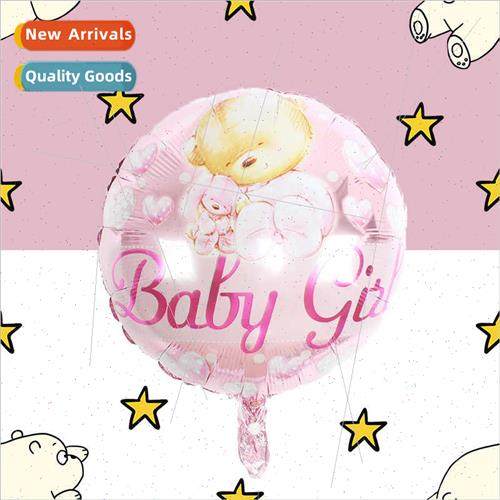 18 inch baby boy girl aluminum film balloon baby 100 days ba