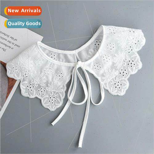 Fake collar children hundred skirt short-sleeved outwear sha