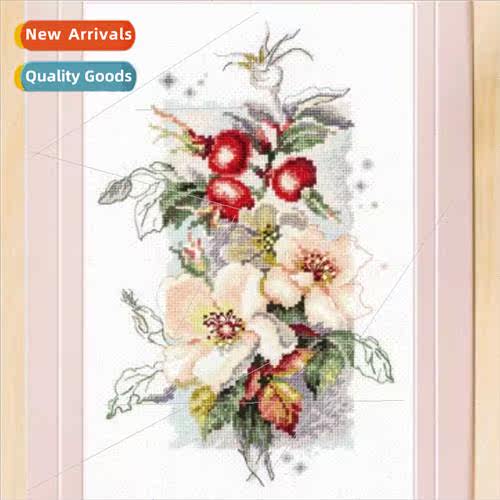 Cross Stch New DIY Flower Full Stch mple Handmade Thread Cro