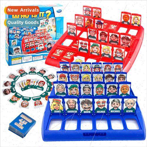 Children puzzle logic reasoning game guessing character who