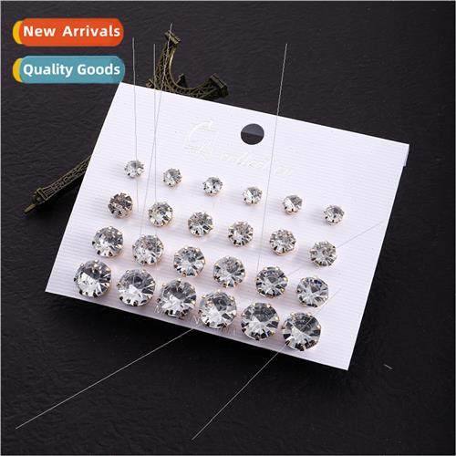 Korea classic earrings classic fashion simple compact earrin