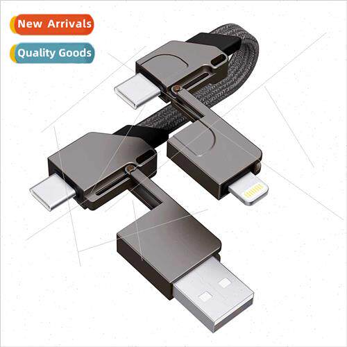 Keychain 6-in-1 pd fast charger portable  TYPE-C60W Apple fa