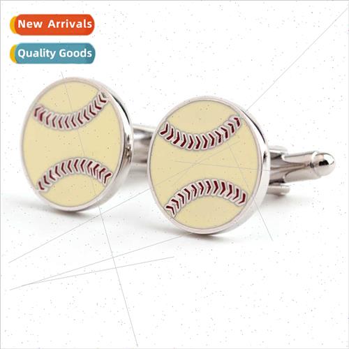 Round Drip Enamel Cufflinks  Men Formal Shirt Cufflinks Cuff