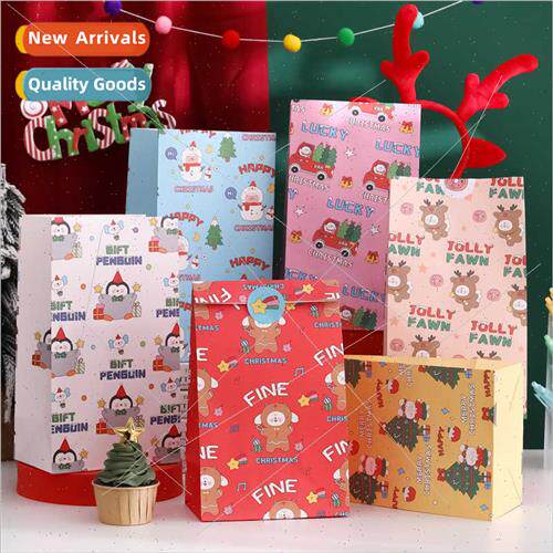 Christmas gifts flat paper bags holiday gift bags baking coo