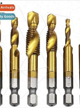 High speed steel onePCS compose taps Tanium-plated spiral ma