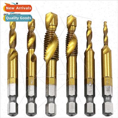 High speed steel onePCS compose taps Tanium-plated spiral ma