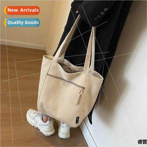 2023 Autumn new Japan canvas casual shoulder bag female sens