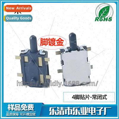 de Press 4-Pin Travel Swch 4-Pin Chip Detect Swch Gold-Plate
