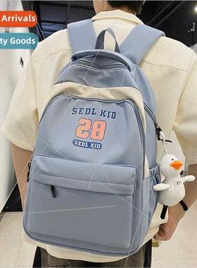 Chao cool casual shoulder bag new Korean cloth student backp