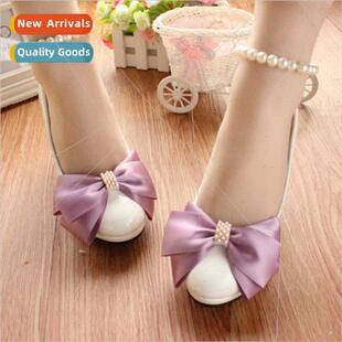 Colorful bow skirt high heels bridesmaid group permance wome