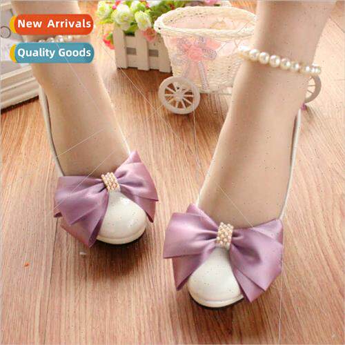 Colorful bow skirt high heels bridesmaid group permance wome
