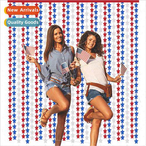 2023 New U.S. Independence Day Decorations 2 meters star rai