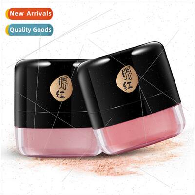 Soft Face Blusher Powder Wh Sponge Cheek Rouge Peach Blush