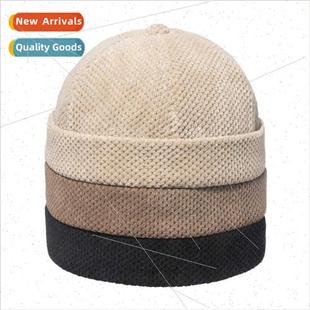 winter new retro Landlord fleece autumn particles thicke cap