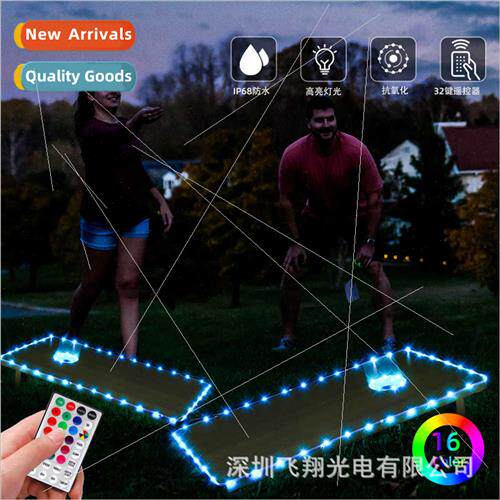 16 color rgb remote control double circle tube light led out