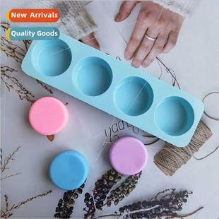 mold soap circular silicone handicra aromatherapy bar