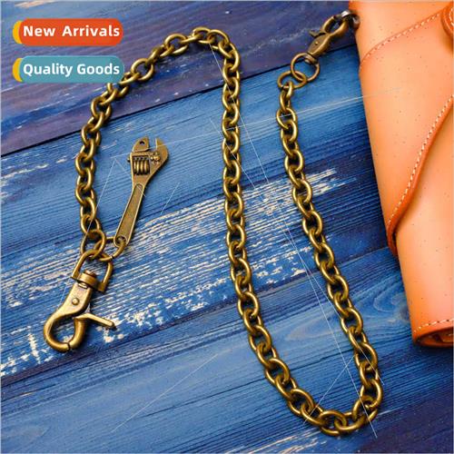 Handmade bronze U-shaped hook men wealth cloth chain -mainsa