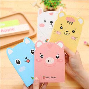 Cute bear notepad creative cartoon stationery notebook car l