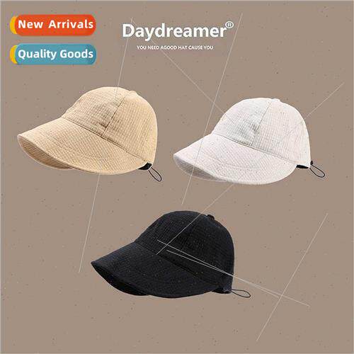 Spring summer new waffle duck tongue cap female    sun hat l