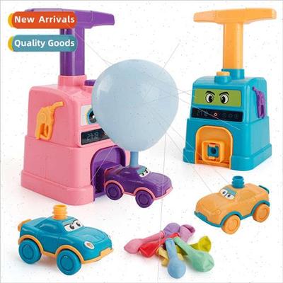 Children fun air-powered balloon car benef intelligence kind
