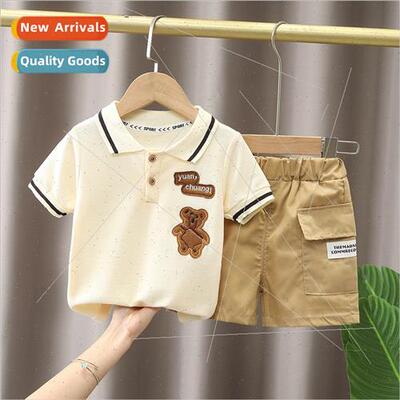 cotton T shirt shorts Clothes kids  kids baby boy boys