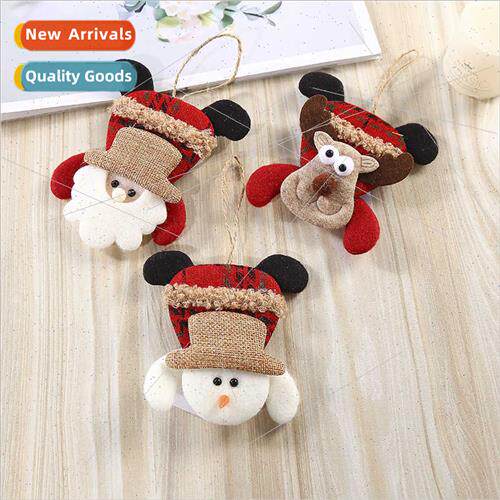 Santa Claus Doll Hanging Santa Claus Snowman Fabric Christma