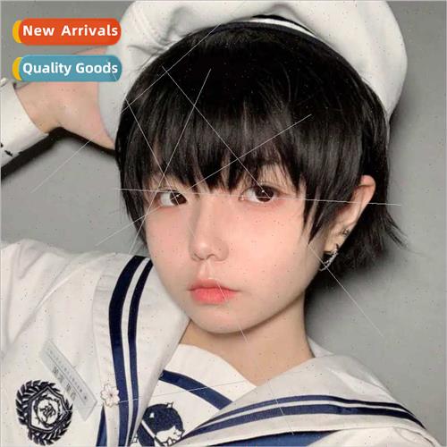 Anime wig men natural short cos Japan small posive handsome
