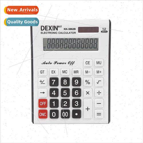 DEXIN KK-3862B Calculator Desktop Calculator 适用Finance Lar