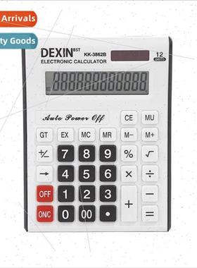 DEXIN KK-3862B Calculator Desktop Calculator 适用Finance Lar