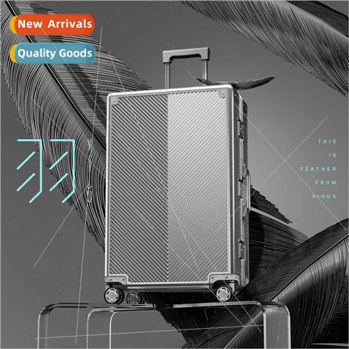 aluminum-magnesium alloy trolley case wide trolley luggage l