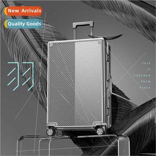 aluminum-magnesium alloy trolley case wide trolley luggage l