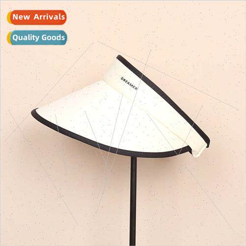 Foldable sunscreen hollow top hat female cycling outdoor sun