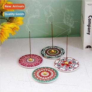 ceramic incense stick Creative East printing Middle color