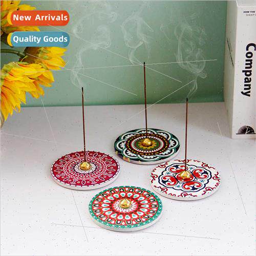 Creative color printing ceramic incense stick Middle East Ar