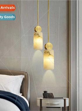 New Chinese light luxury small marble chandelier Scandinavia