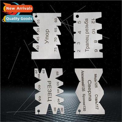 Measuring Tools Ruler Gauge Angle Gauge Scale Clear Portable