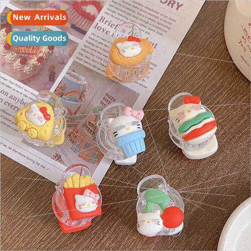 Cute kten cartoon scratch clip super broken hair bangs small