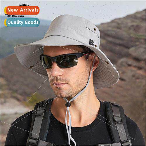 9220 summer new breathable sunscreen fisherman hat men outdo