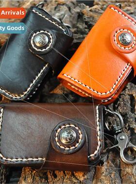 2016 New Leather Cowhide Handmade Car Key Case Card Holder