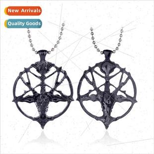 Vintage Greek Mythology Parn Sheep Head Shepherd God Necklac