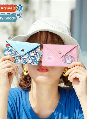 Doraemon Card Case Cute Small Wallet Tinkerbell Cat Card Hol