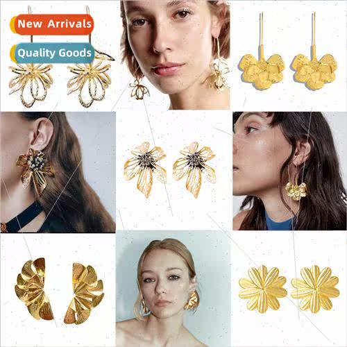 Europe new wave irregular earrings fashion retro heavy metal