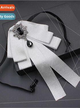 College Workwear Bow Tie Lapel Pin Accessories Collar Matchi