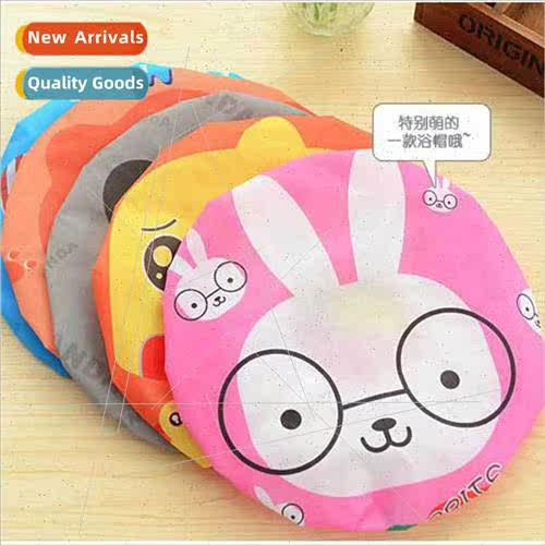 Cartoon waterproshower cap Adult women shower cap boutique