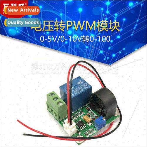 Voltage to PWM module 0-5V/0-10V to 0-100 % Voltage to PWM m